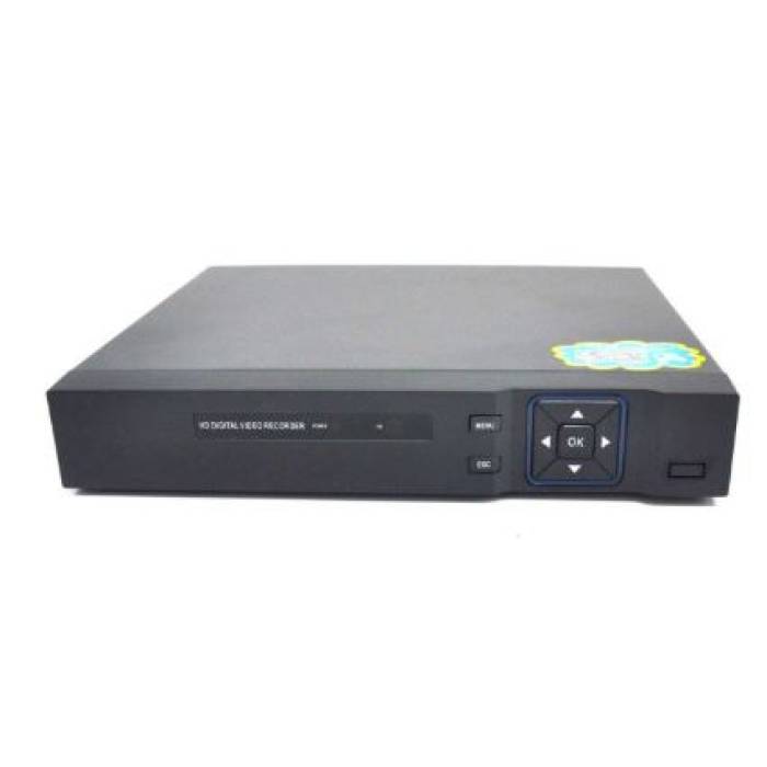 5 MP 8 Kanal AHD Hibrit Metal Kasa 4 Ses Kamera Kayıt Cihazı DVR Teico-7580