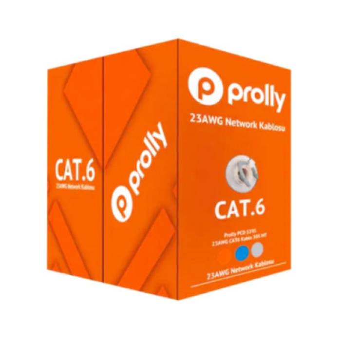 Prolly Cat 6 305 Mt. 23 AWG Ip Kamera Kablosu Teico-5305