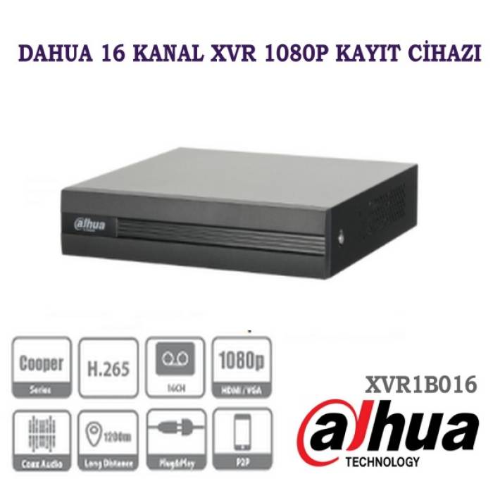 DAHUA 4 Kanal Penta-brid XVR 5 MP Kamera Kayıt Cihazı XVR-5104