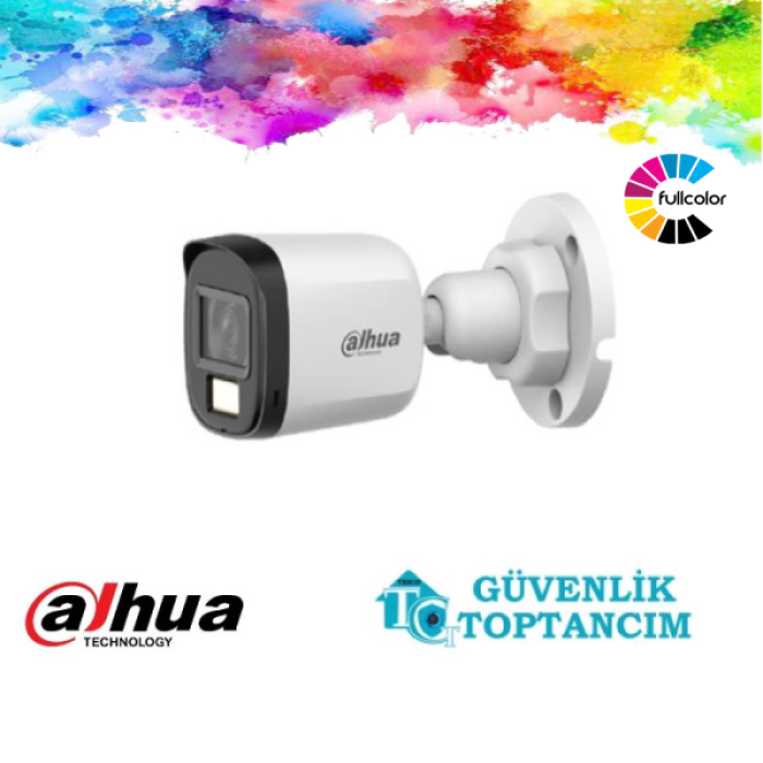 Dahua 2 MP HDCVI IR Renkli Bullet Kamera HAC-B1A21P-U-IL