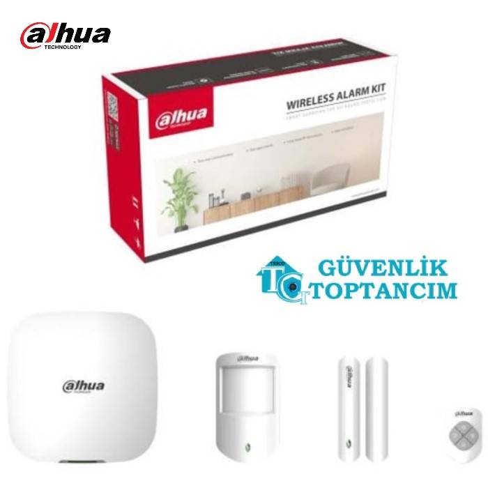 Dahua Kablosuz Alarm Seti  ART-ARC3000H-03-W2