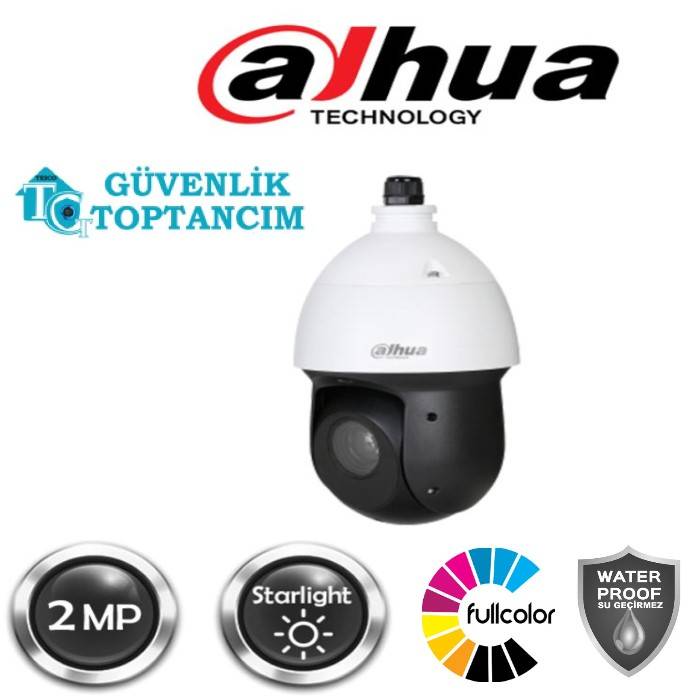 2 MP HDCVI SD49225-HC-LA Starlight Dahua Mobese Kamerası