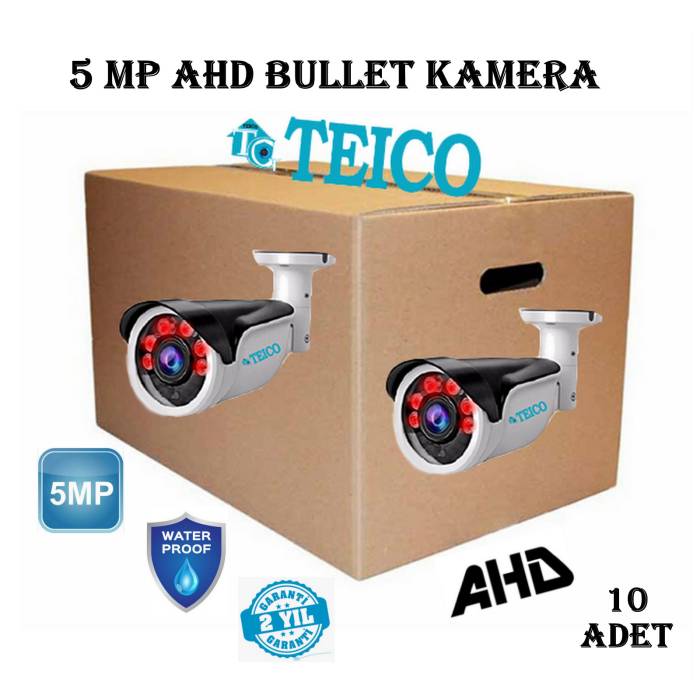 5 MP Ahd Bullet Güvenlik Kamerası Toptan Satışı Teico-160510