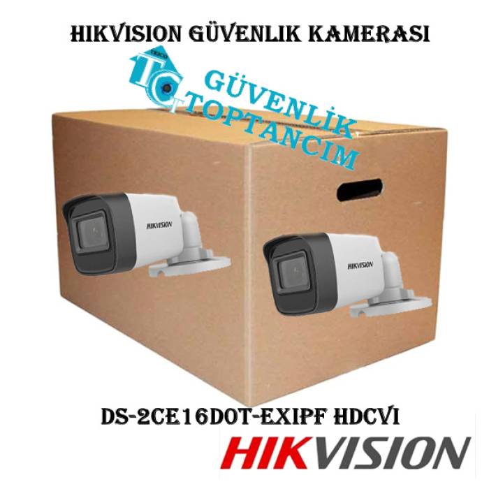 Toptan Hikvision Güvenlik Kamerası 10 Adet DS-2CE16D0T-EXIPF HDCVI