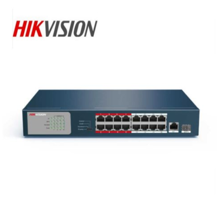 Hikvision 16 Port Poe Switch DS-3E0318P-E/M