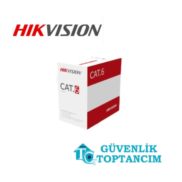 Hikvision 305 m CAT6 UTP Network Kablo DS-1LN6U-W/CCA (CCA,0.565 mm)