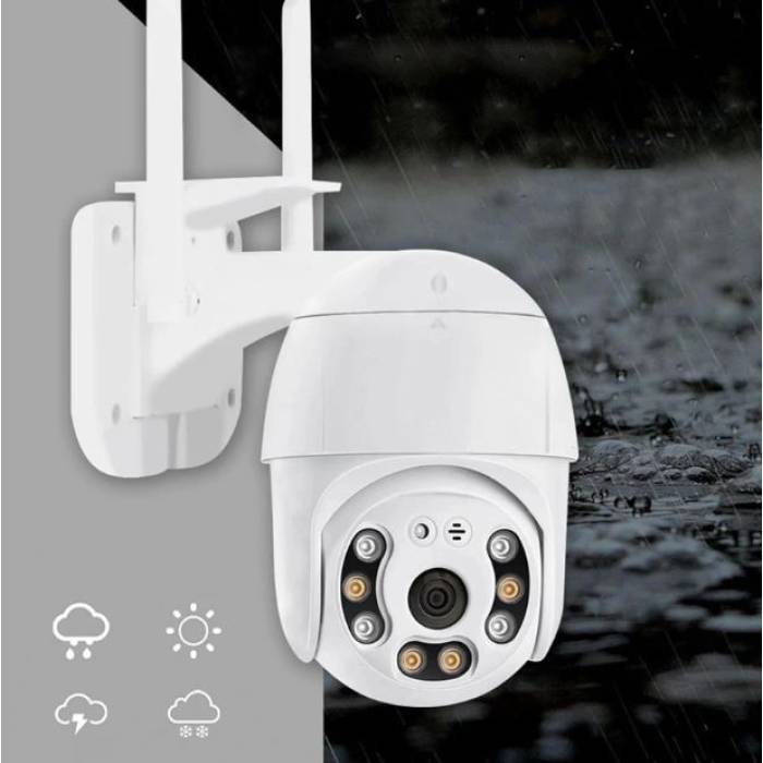 2 MP Mini Speed Dome Dış Ortam Wifi Warm Led O-KAM PRO Güvenlik Kamerası Teico-4012