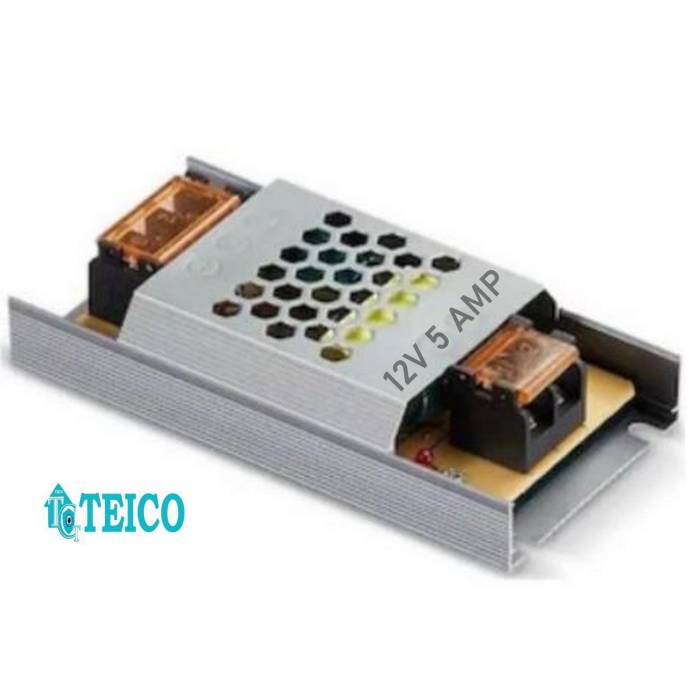 12V 5 Amper Metal Kamera Adaptörü Mini Led Boy Teico-55L0