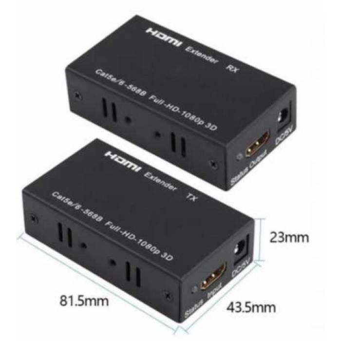 HDMI Extender CAT 6 USB  120 Metre Görüntü Aktarıcı Teico-5120