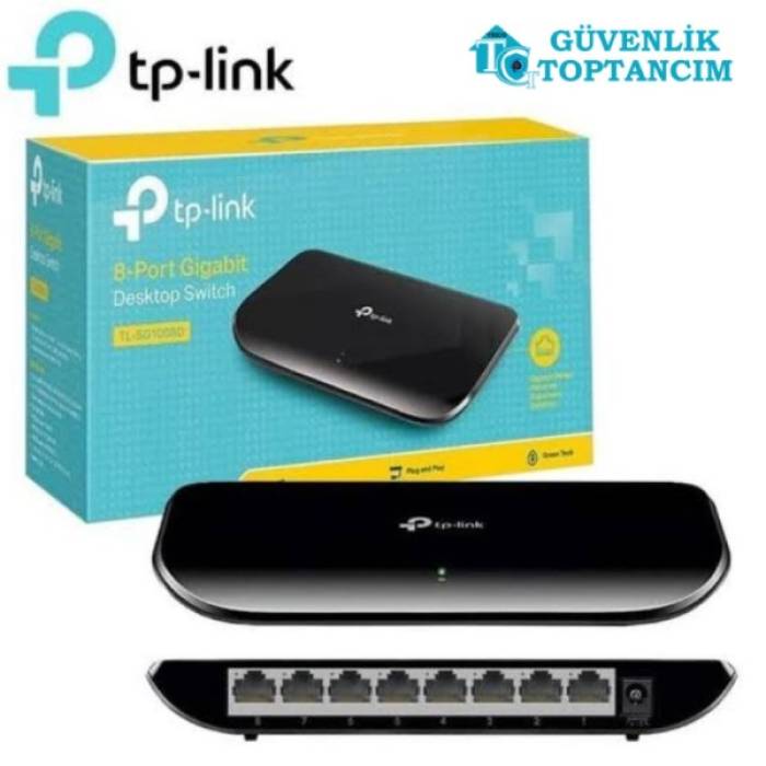 TP-LINK 8-Port 10/100/1000Mbps Gigabit Switch TL-SG1008D
