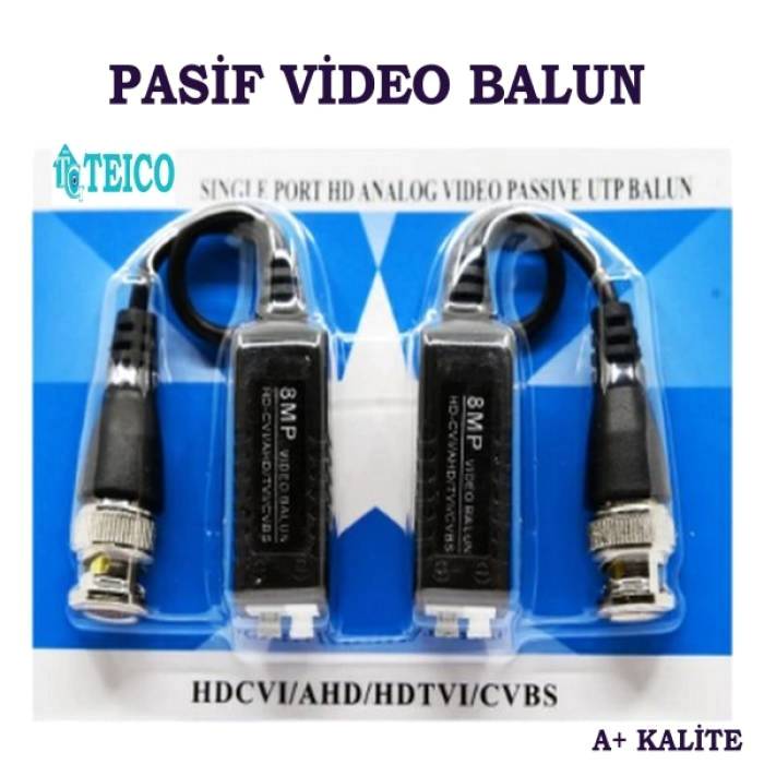 AHD Parazit Önleyici Balun Teico-5013