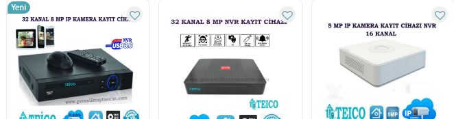 XMEYE NVR Kayıt Cihazı