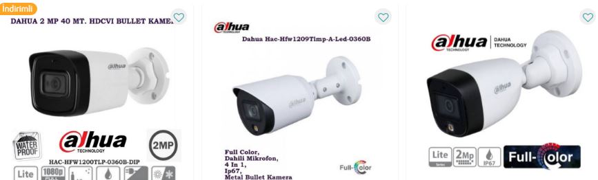 Starlight IP Kamera Dahua