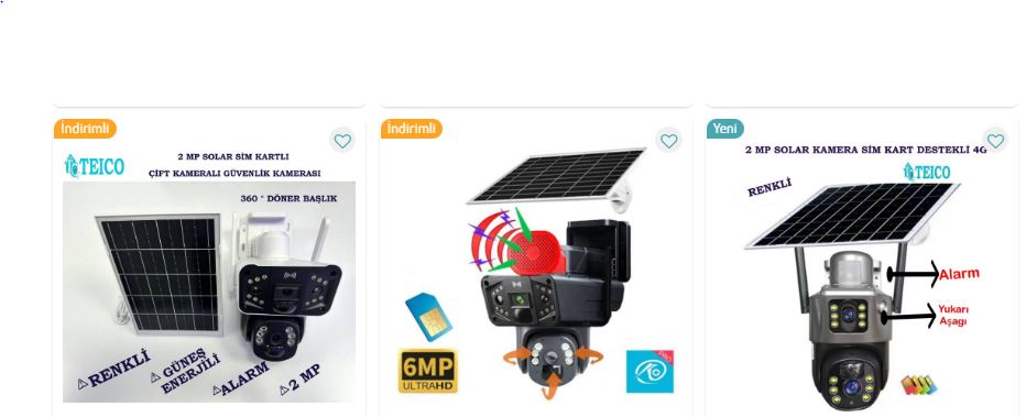 Kablosuz IP Kamera Ankara
