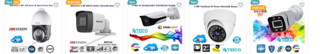 2 MP WarmLED Güvenlik Kamerası