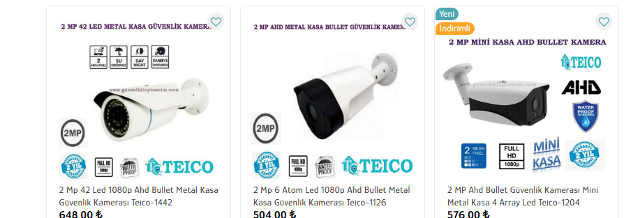 Toptan Kamera Sistemleri ve Güncel Teknolojiler