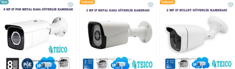 IP Güvenlik Kamerası
